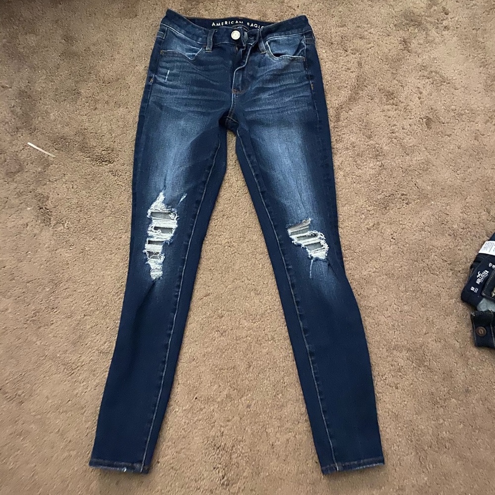 high rise skinny jean